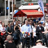 Grmoja i Raspudić održali konferenciju za medije stranke Most