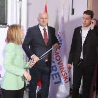 Zagreb: Izborna noć u stožeru Domovinskog pokreta