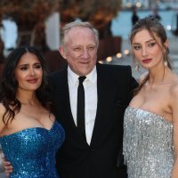 Salma Hayek, Mathilde i François-Henri Pinault