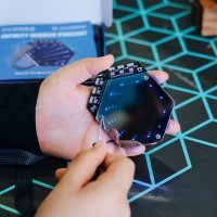 Infinity Mirror Pendant