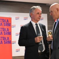 Doček izbornih rezultata u stožeru SDSS-a