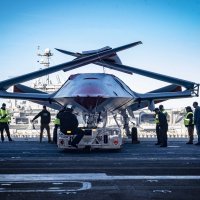 Stingray na jednom od američkih nosača zrakoplova