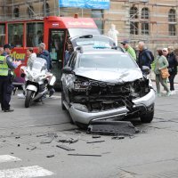 Prometna nesreća na Zrinjevcu