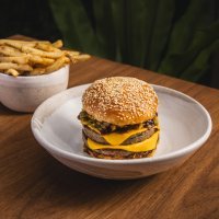 Mooloolaba Yellowfin Tuna Cheeseburger