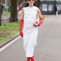 Crvene cipele - ulična moda