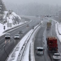 Snijeg u Gorskom kotaru