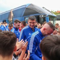 Navijači uoči utakmice Dinamo - Sesvete, 1.5.2024.