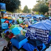 Propalestinski kamp na UCLA