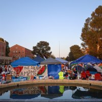 Propalestinski kamp na UCLA