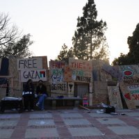 Propalestinski kamp na UCLA