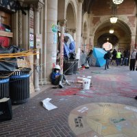 Propalestinski kamp na UCLA