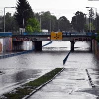 Nevrijeme u Slavonskom Brodu: Tuča i velike količine oborina poplavile ceste