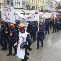 Prosvjed vatrogasaca