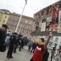 Prosvjed molitelja na Trgu bana Jelačića 4.5.2024.