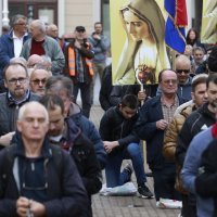 Prosvjed molitelja na Trgu bana Jelačića 4.5.2024.