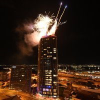 Vatromet na otvorenju Dalmatia Towera