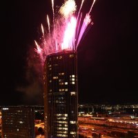 Vatromet na otvorenju Dalmatia Towera