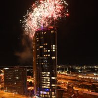 Vatromet na otvorenju Dalmatia Towera