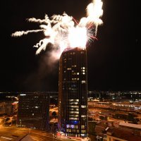 Vatromet na otvorenju Dalmatia Towera