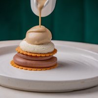 biscotto al cioccolato e caffe