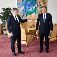 Zoran Milanović i Andrej Plenković 2020.