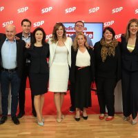 Zagreb: Predstavljanje liste SDP-a za Europski parlament u središnjici stranke