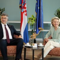 Andrej Plenković i Ursula von der Leyen