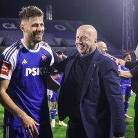 Dinamo - Osijek, SuperSport HNL, slavlje Modrih (11.5.2024.)