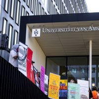 Pro-palestinski prosvjed u Amsterdamu