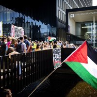 Pro-palestinski prosvjed u Amsterdamu