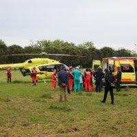 Helikopter stigao po teško ozlijeđenog muškarca u Puli