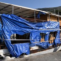 Požar na drvenom turističkom brodu u Krilo Jesenicama