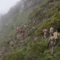 Lokacija pada helikoptera u Iranu