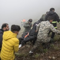 Lokacija pada helikoptera u Iranu