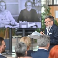 Oproštaj od Luka Paljetka u Nacionalnoj i sveučilišnoj knjižnici