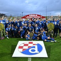 Dinamo slavlje nakon osvojenog Kupa 22.5.2024.