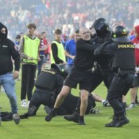 Neredi nakon finala češkog kupa Viktoria Plzen - Sparta Prag