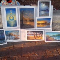 Ladine slike i lampe koje izrađuje od recikliranog materijala