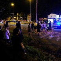 Očevid prometne nesreće kod Studentskog doma Stjepan Radić