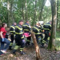 Izvlačenje unesrećenih prilikom pada zrakoplova