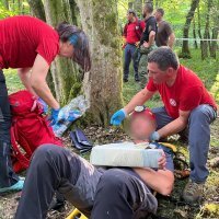 Izvlačenje unesrećenih prilikom pada zrakoplova