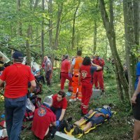 Izvlačenje unesrećenih prilikom pada zrakoplova