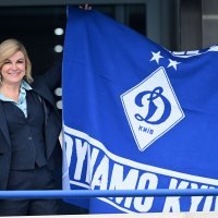 Kolinda Grabar Kitarović na utakmici Dinamo - Rudeš
