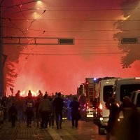 Nogometasi Dinama u otvorenom busu krenuli prema Trgu na proslavu naslova prvaka