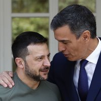 Volodimir Zelenski, Pedro Sanchez