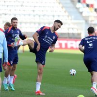 Rijeka - Trening  hrvatske nogometne reprezentacije na stadionu HNK Rijeka, 27.5.2024.