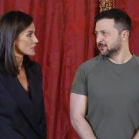 Španjolski kraljevski par i ukrajinski predsjednik, Volodomir Zelenski