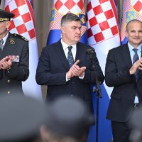 Prijam u Uredu predsjednika povodom Dana Hrvatske vojske