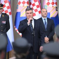 Prijam u Uredu predsjednika povodom Dana Hrvatske vojske