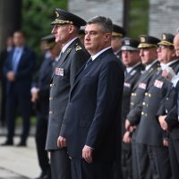 Prijam u Uredu predsjednika povodom Dana Hrvatske vojske